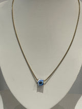 Greek - Blue Mati Necklace
