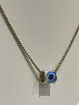 Greek - Blue Mati Necklace