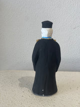 Standing Orthodox Priest Reading Bible - Miniature Figurine