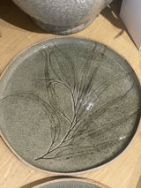 Hand made Ceramic Cheese Plate, Serving Plate