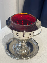 Large Kandili - Silver