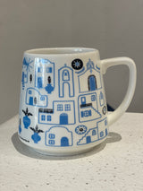 Greek Islands Blue and White Coffee mug