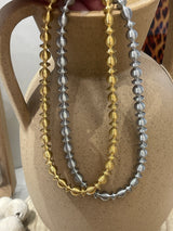 Marina Spiral Necklace - Silver