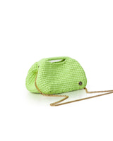 Miss Polyplexi -Cartagena Metalic Yellow Crochet Cross Body Bag