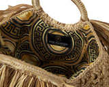 Miss Polyplexi - Melody Gold Crochet Rafia Bag