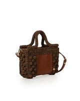 Miss Polyplexi -Midi Ophelia Brown Crochet Bag
