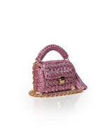 MIss Polyplexi Seville Metallic Rose Pink Seville Crossbody Bag