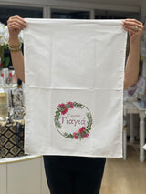 S'Agapo Yiayia Tea Towel - I love you Grandma Cotton Tea towel