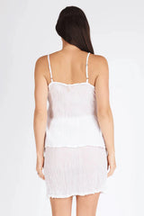 Cotton Cami - White