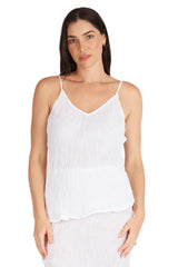 Cotton Cami - White