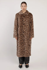 Amaya Animal Print Coat