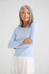 St James Knit - Light Blue
