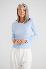 St James Knit - Light Blue