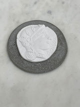 Athena Cement Plaque Decor