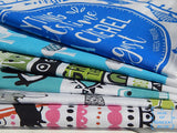 Kalimera Greek Cotton Tea Towel