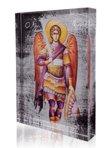 Archangel Michael Icon - Grey