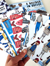 A Holiday in Greece Bilingual Flashcards