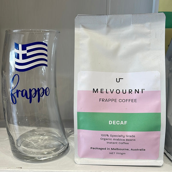 Frappe Decaf Coffee by Melvourni