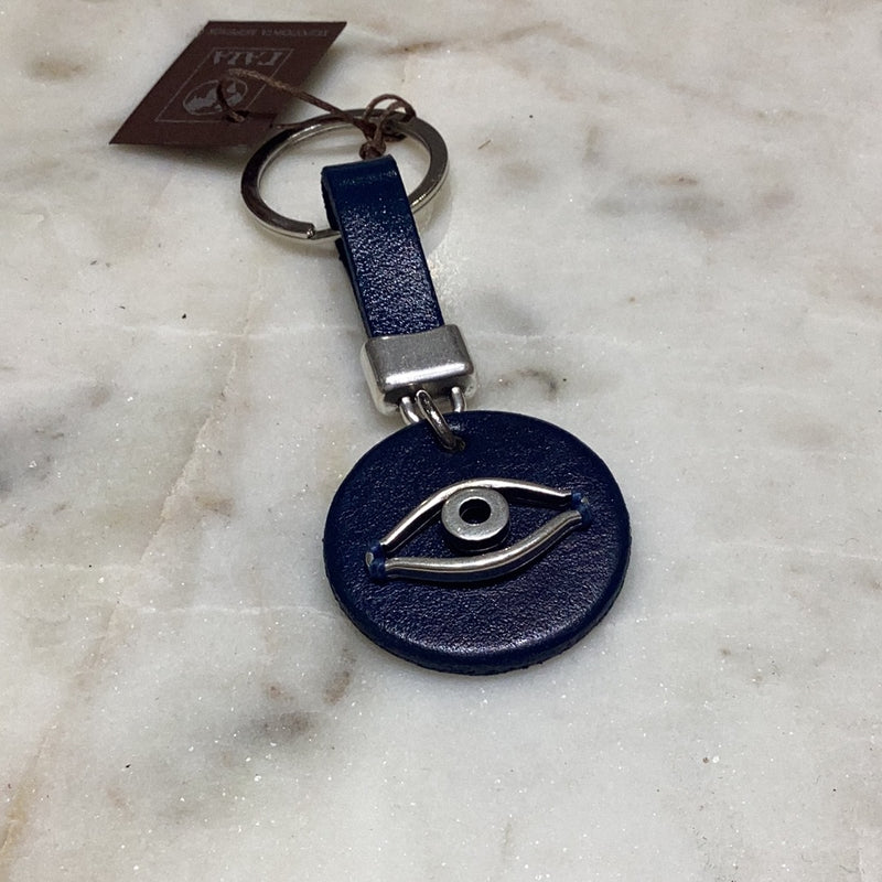 Leather Mati  key ring