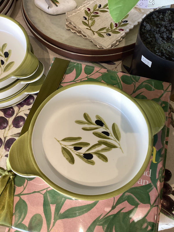 Olive serving bowl