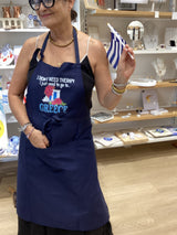 I JUST NEED TO GO TO GREECE APRON