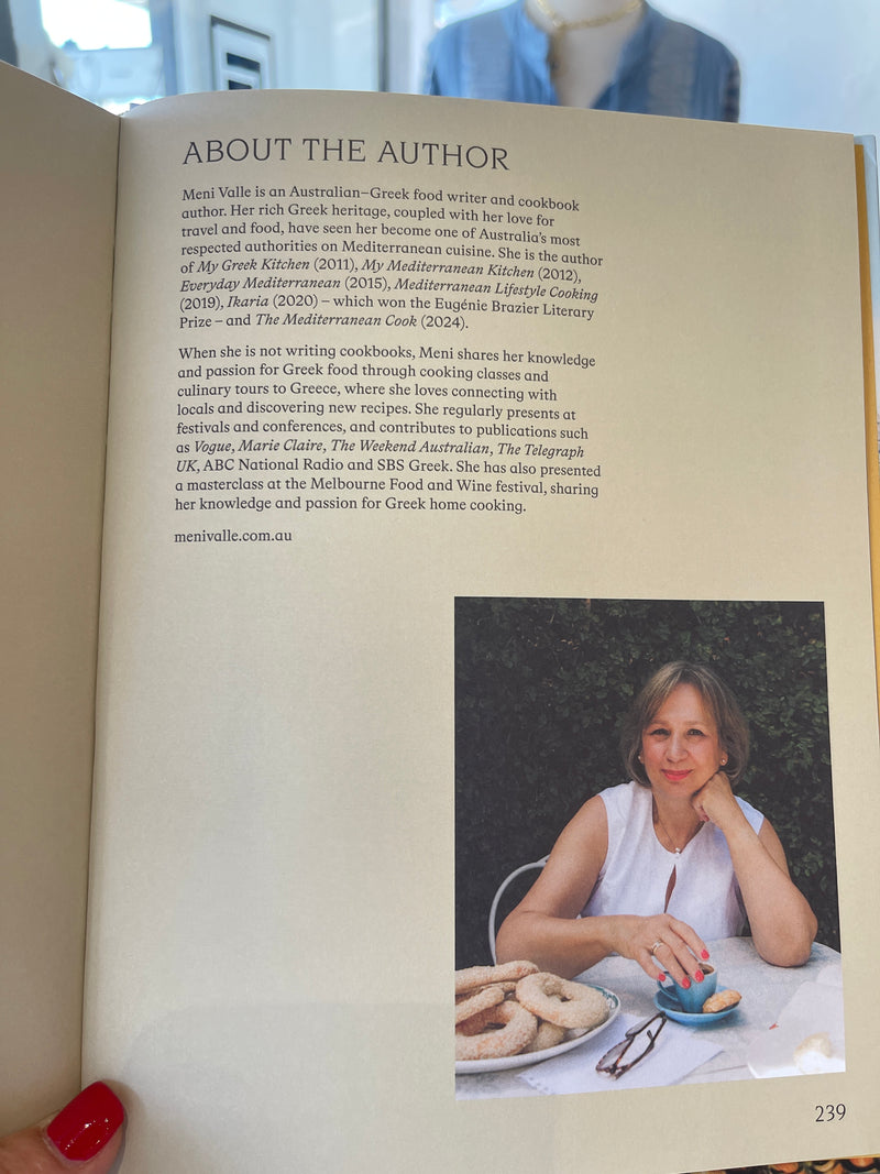Thessaloniki Greek Cookbook by Meni Valle