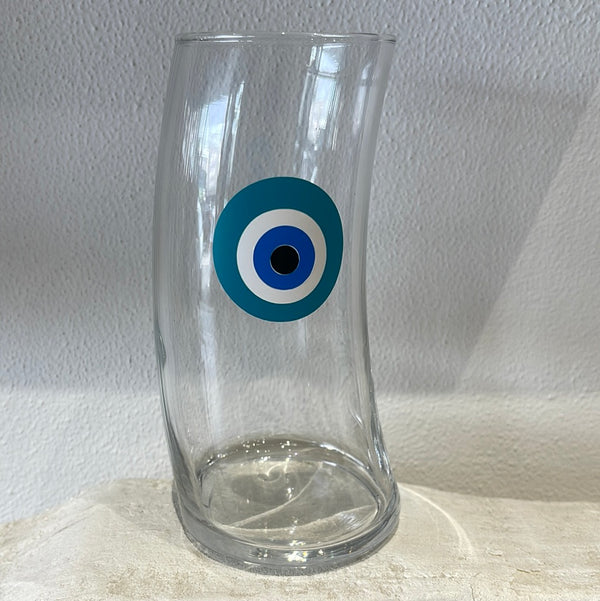 Mati Eye Frappe Wave Glass