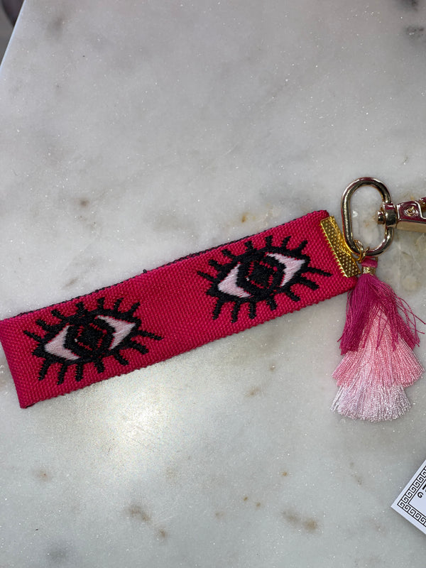 MYTHOS KEY CHAIN - HOT PINK