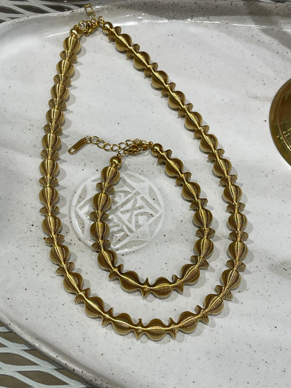 Marina Spiral bracelet - Gold