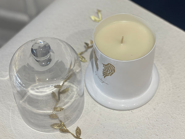 Angel Wings SOY CANDLE by Evlogia - Livani, Egyptian Amber and Lavender