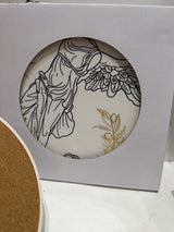 NIKE Greek Goddess  Ceramic Wall Pomegranate plaque/Trivett