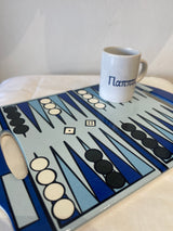 Tavli (Backgammon) Ceramic Tray/Trivet
