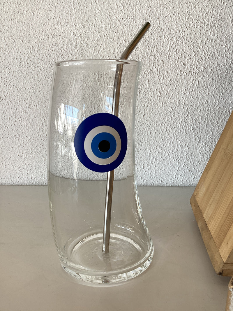 Mati Eye Frappe Wave Glass