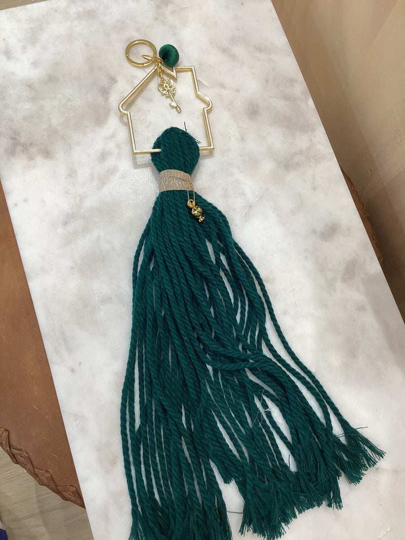 Green Tassel Gouri  -House Good luck charm decor)