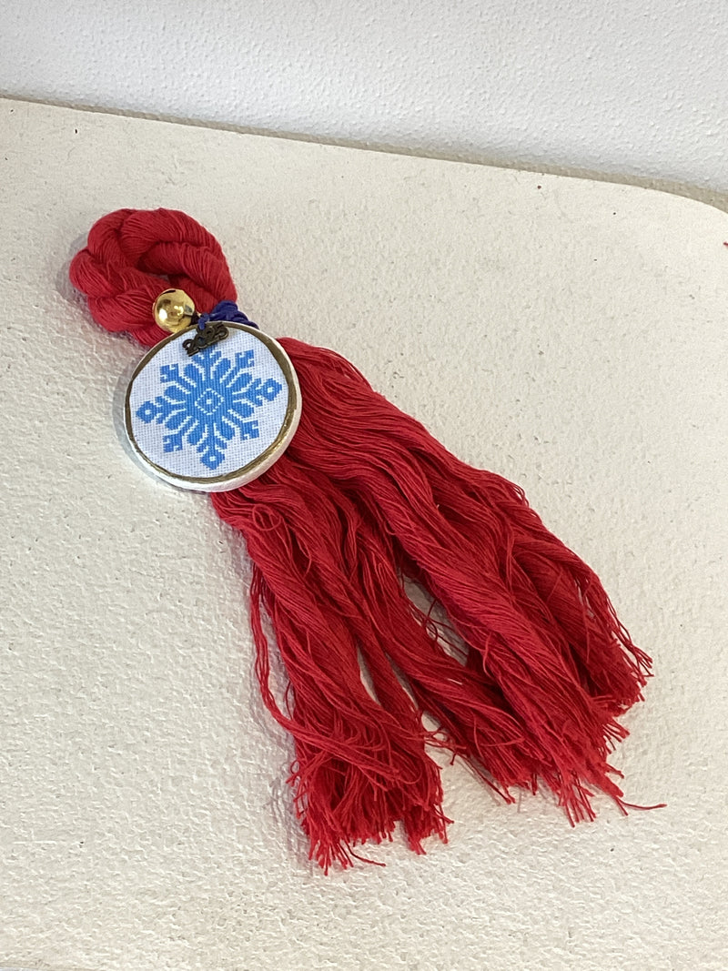 Red Tassle Christmas Gouri - Good luck Charm