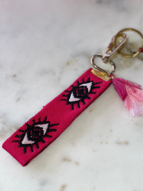 MYTHOS KEY CHAIN - HOT PINK