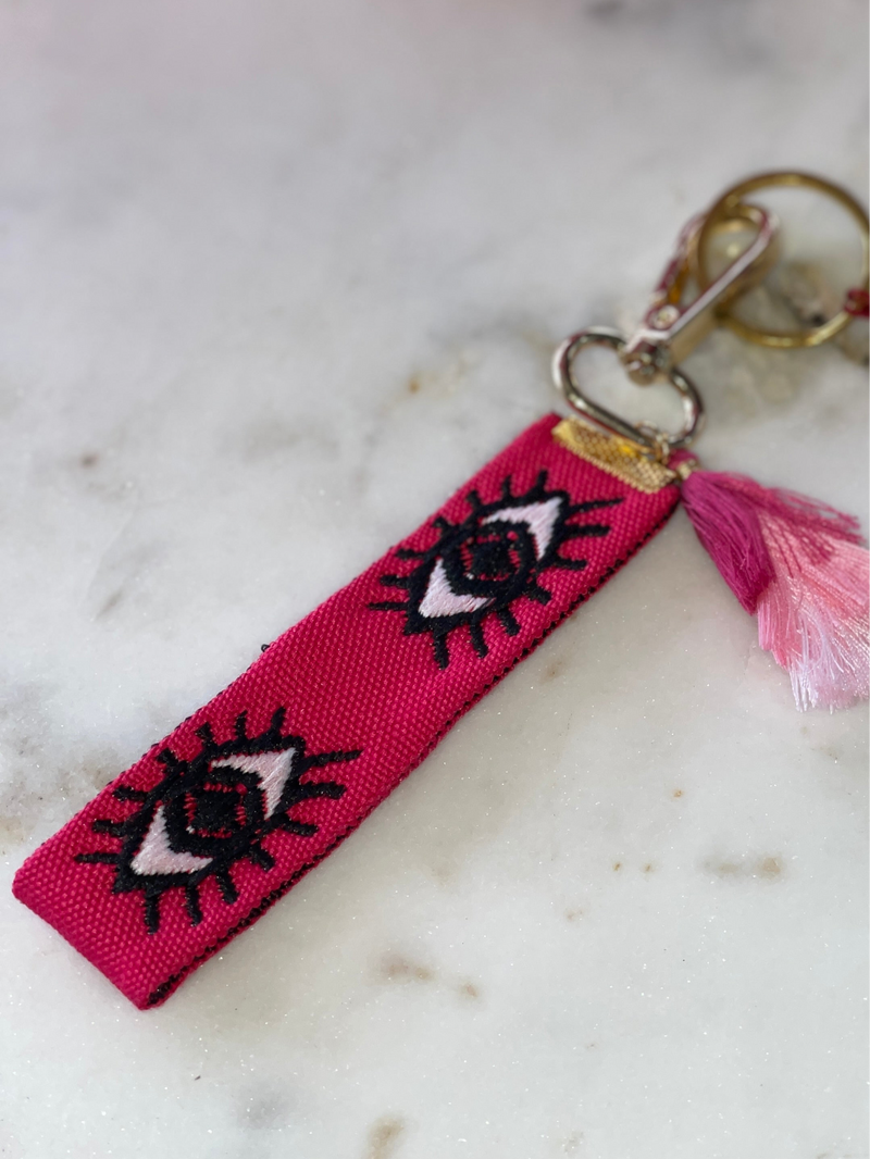 MYTHOS KEY CHAIN - HOT PINK