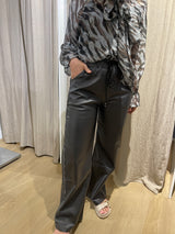Bella Wetlook Pant - Grey