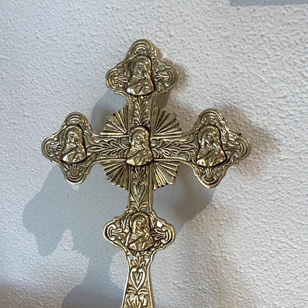 Extra Large Brass Cross