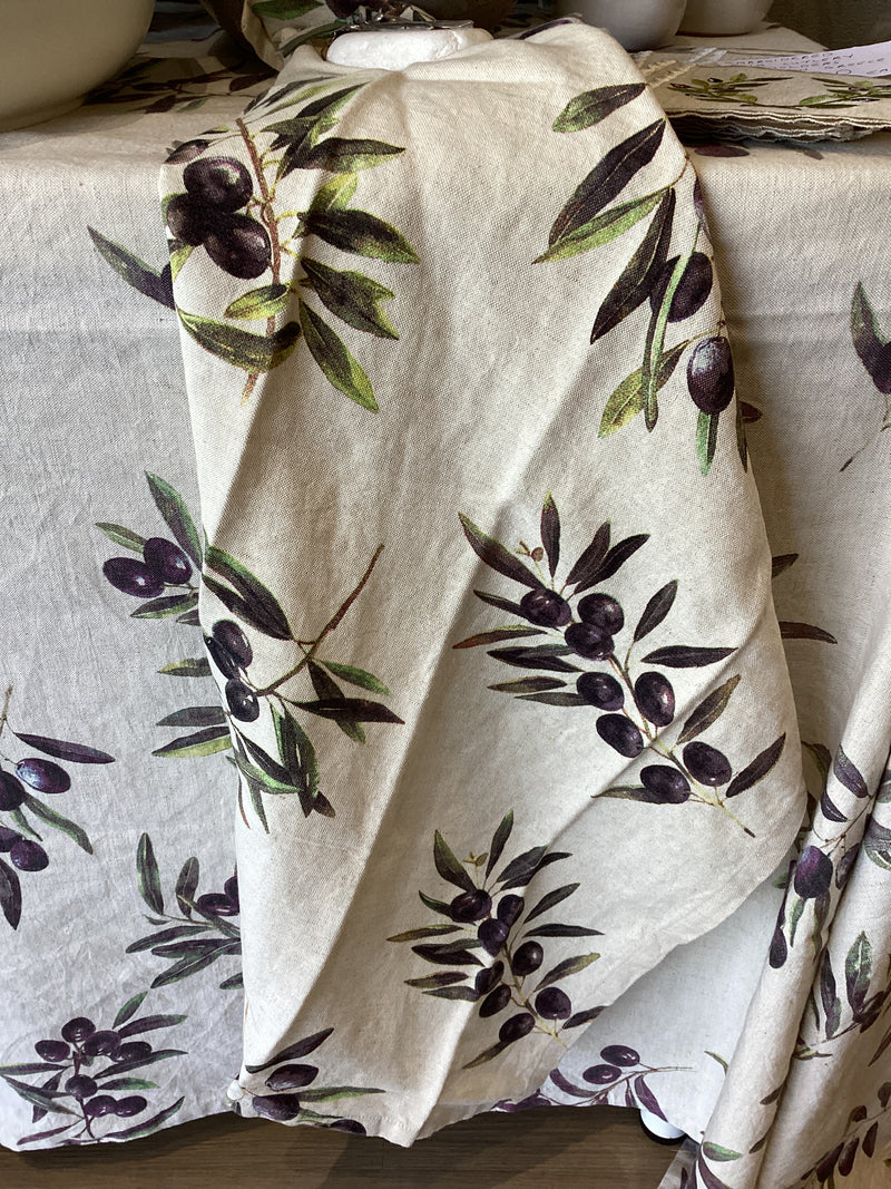 Olive branch Tea Towel