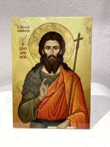 Marble Icon- Saint John the Baptist