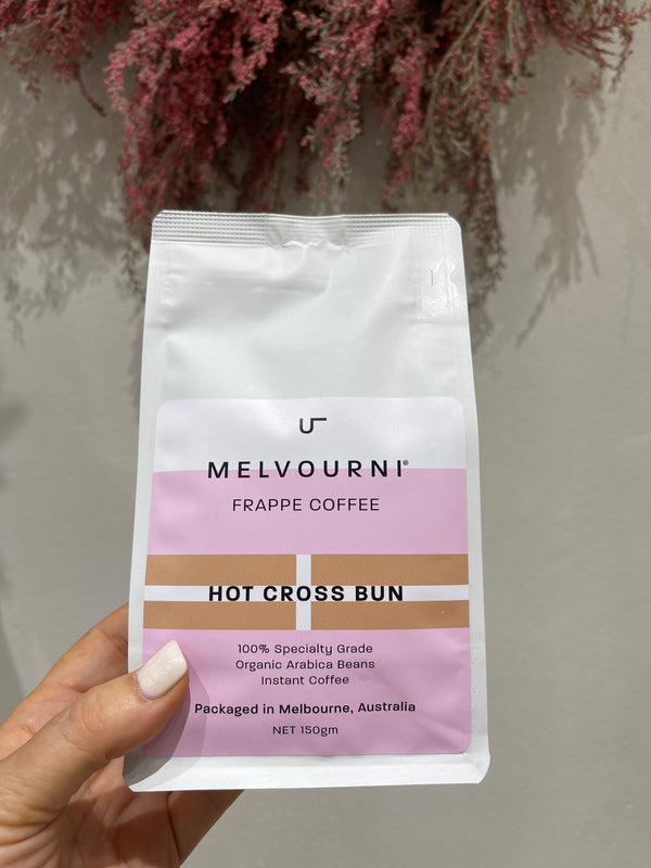 Frappe Coffee by Melbourni - Hot Cross Buns flavoured
