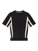 Lounge and Leave Top - Black