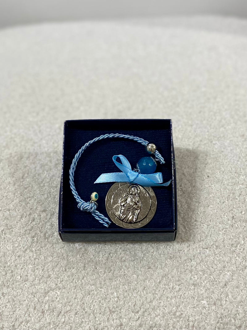 Large Panagia on a Blue Cord