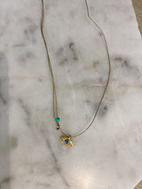 Gold Mati necklace