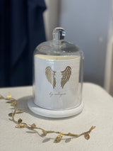 Angel Wings SOY CANDLE by Evlogia - Livani, Egyptian Amber and Lavender