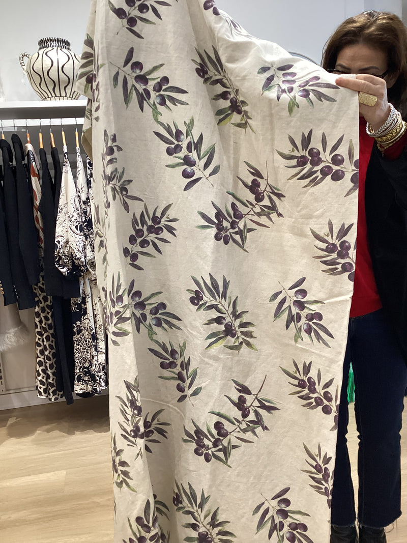 Olive Table Cloth