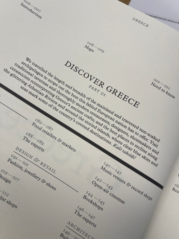 Greece : The Monicle Handbook