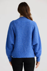 Carrington Cardigan - Mediterranean Blue