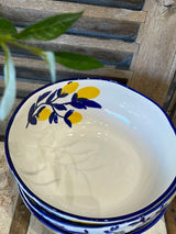 Ceramic salad bowl - Lemons